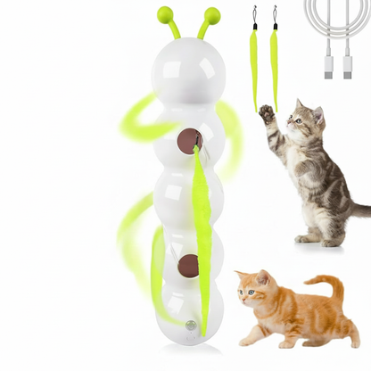 Intelligentes Whack-A-Worm Interaktives Katzenspielzeug