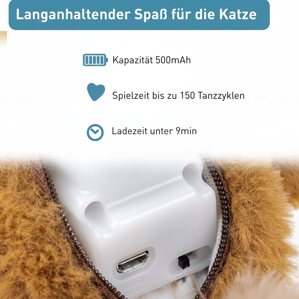 Langanhaltender Spaß für die Katze