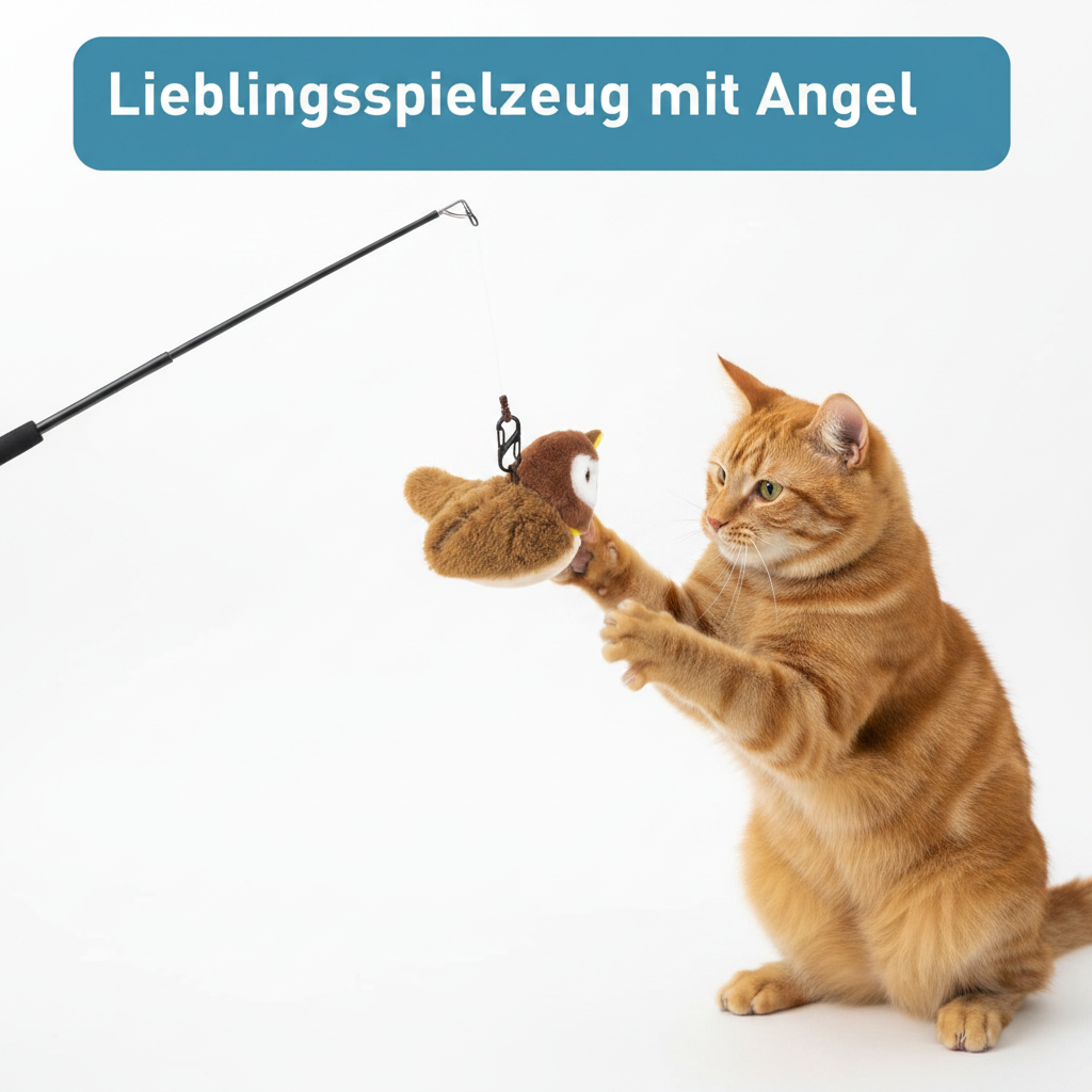 Lieblingsspielzeug mit Angel