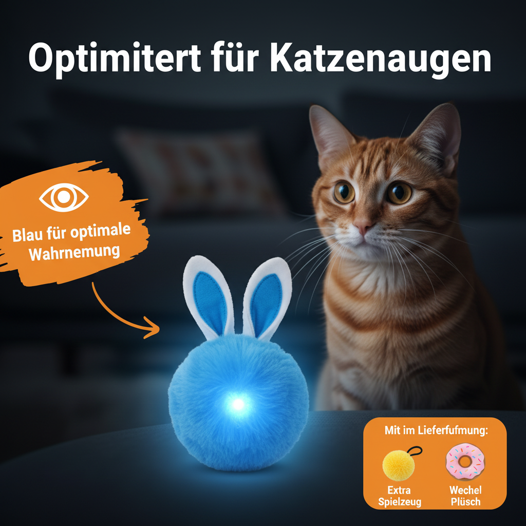 TurboBall - interaktives Katzenspielzeug